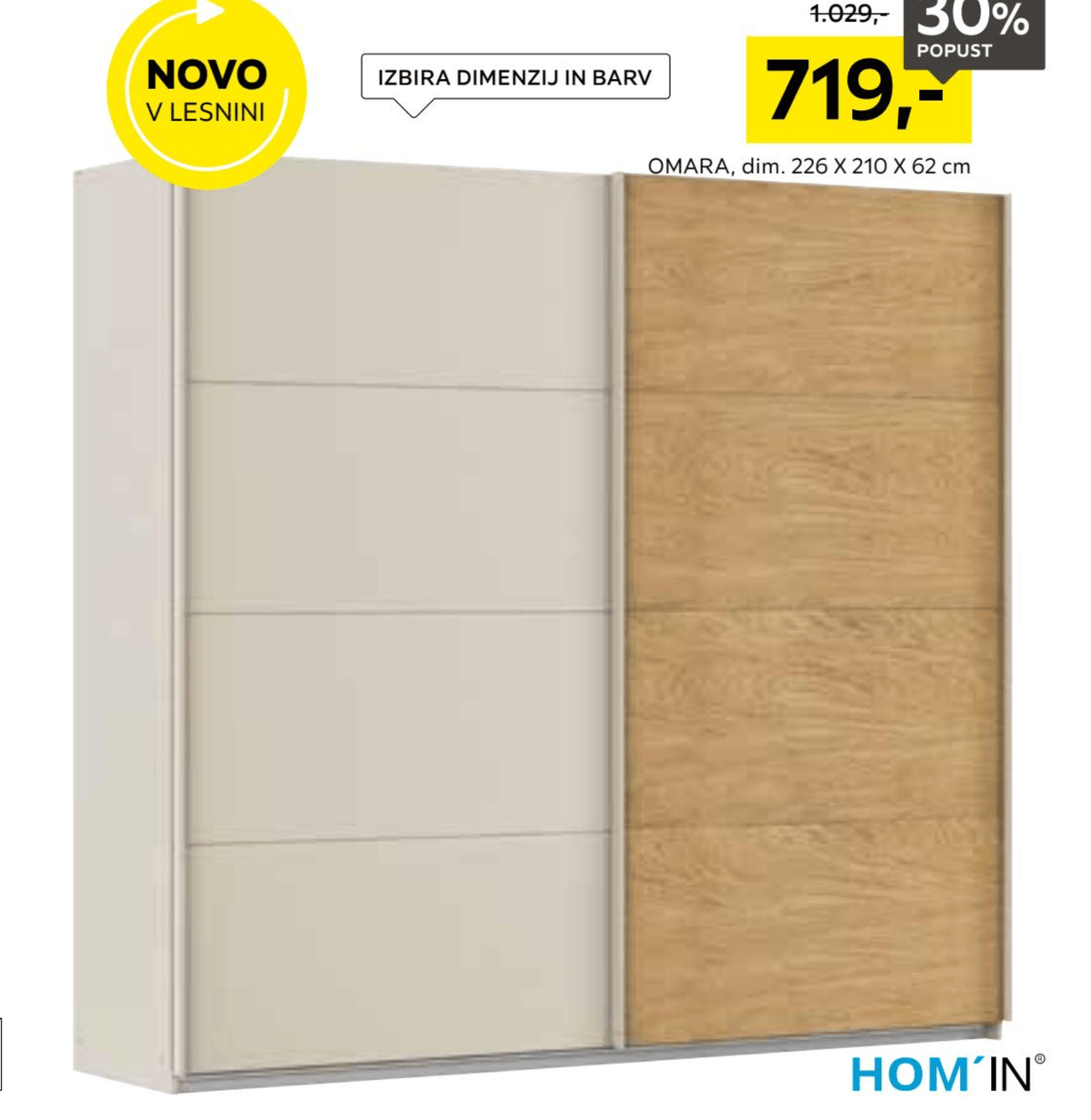 Omara - Akcija v trgovini Lesnina