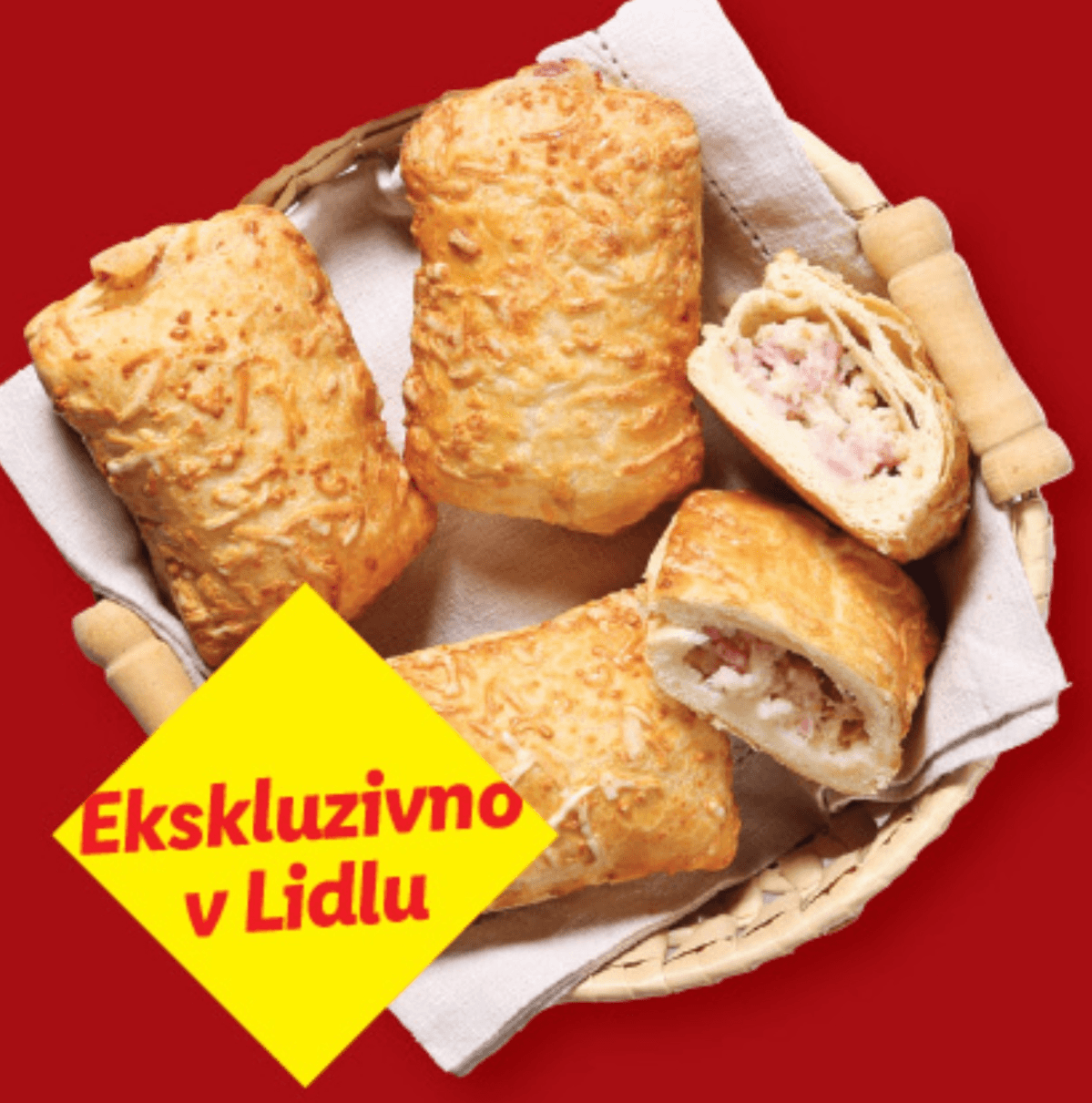 Žepek s šunko in sirom 89 g - Akcija u trgovini Lidl