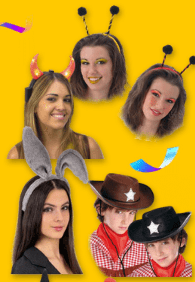 Naglavni obroči in klobuki - Akcija v trgovini Spar