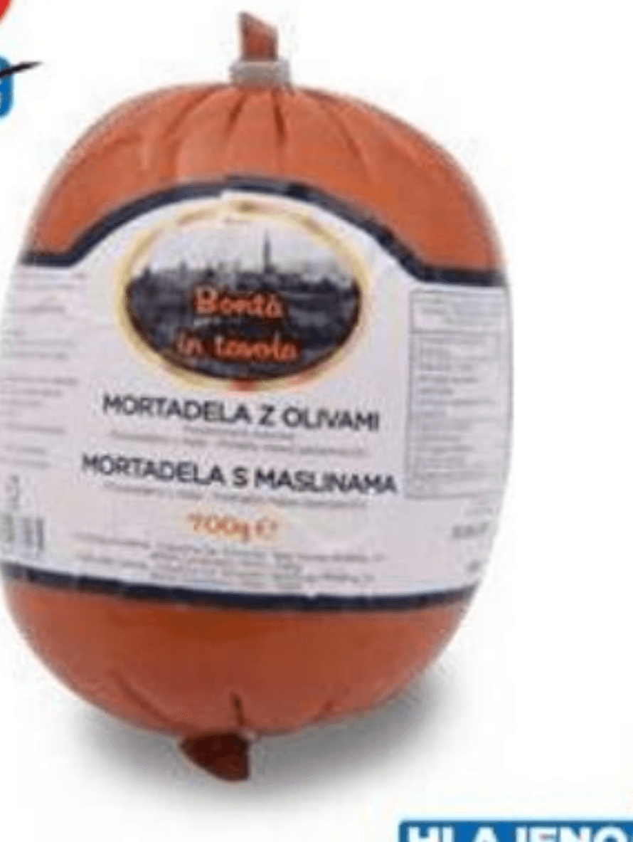 Mortadela z olivami 700 g Bonta in tosola - Akcija v trgovini Eurospin
