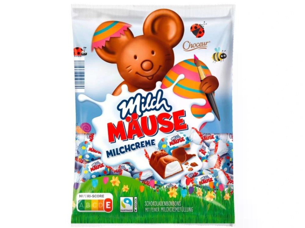 Choceur Miške iz mlečne čokolade 300 g - Akcija v trgovini Hofer
