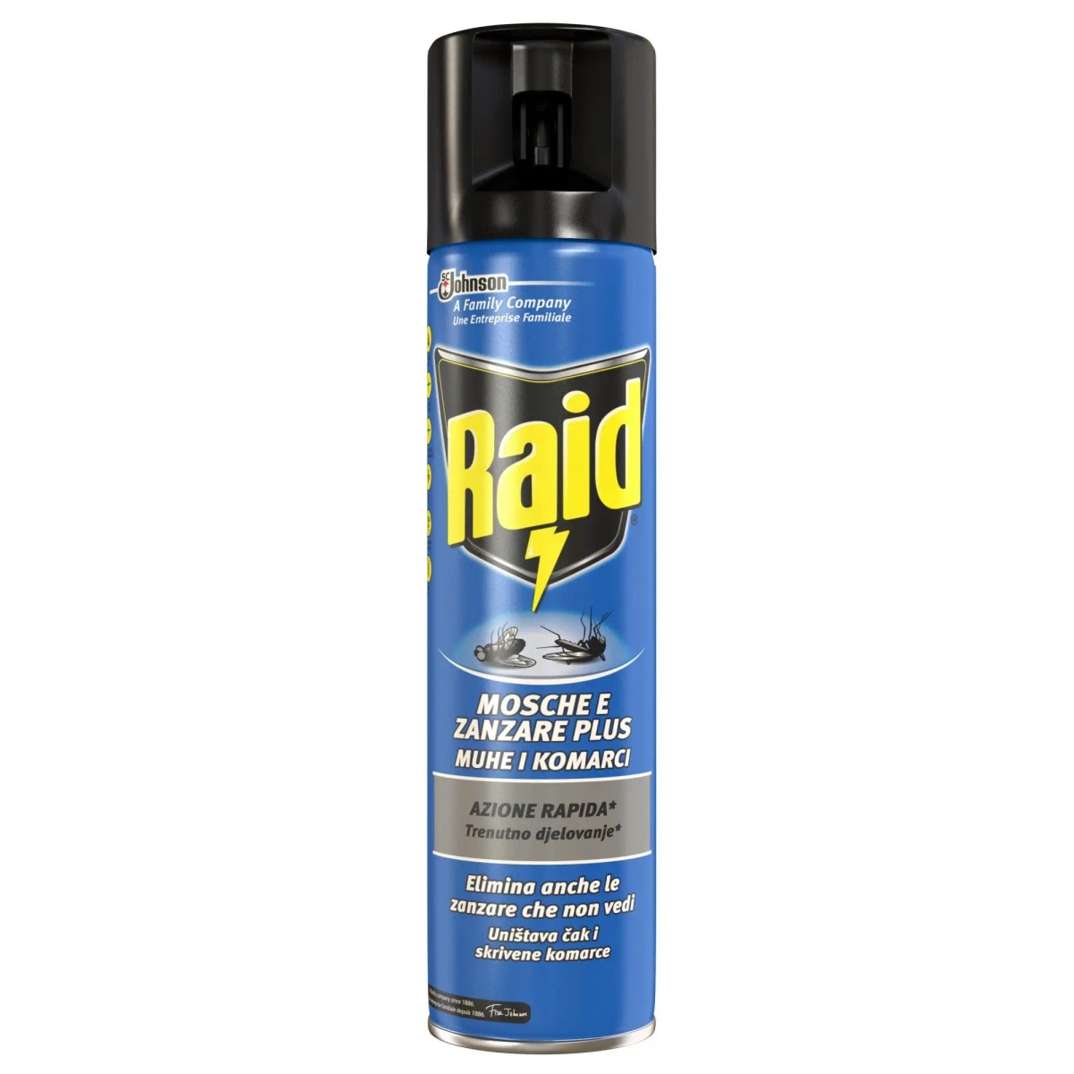Sprej proti letečim insektom Raid 400 ml - Akcija v trgovini E.Leclerc