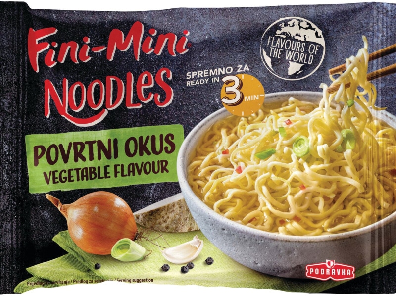 Izbrani rezanci Fini Mini 65 g ali 75 g - Akcija v trgovini Mercator