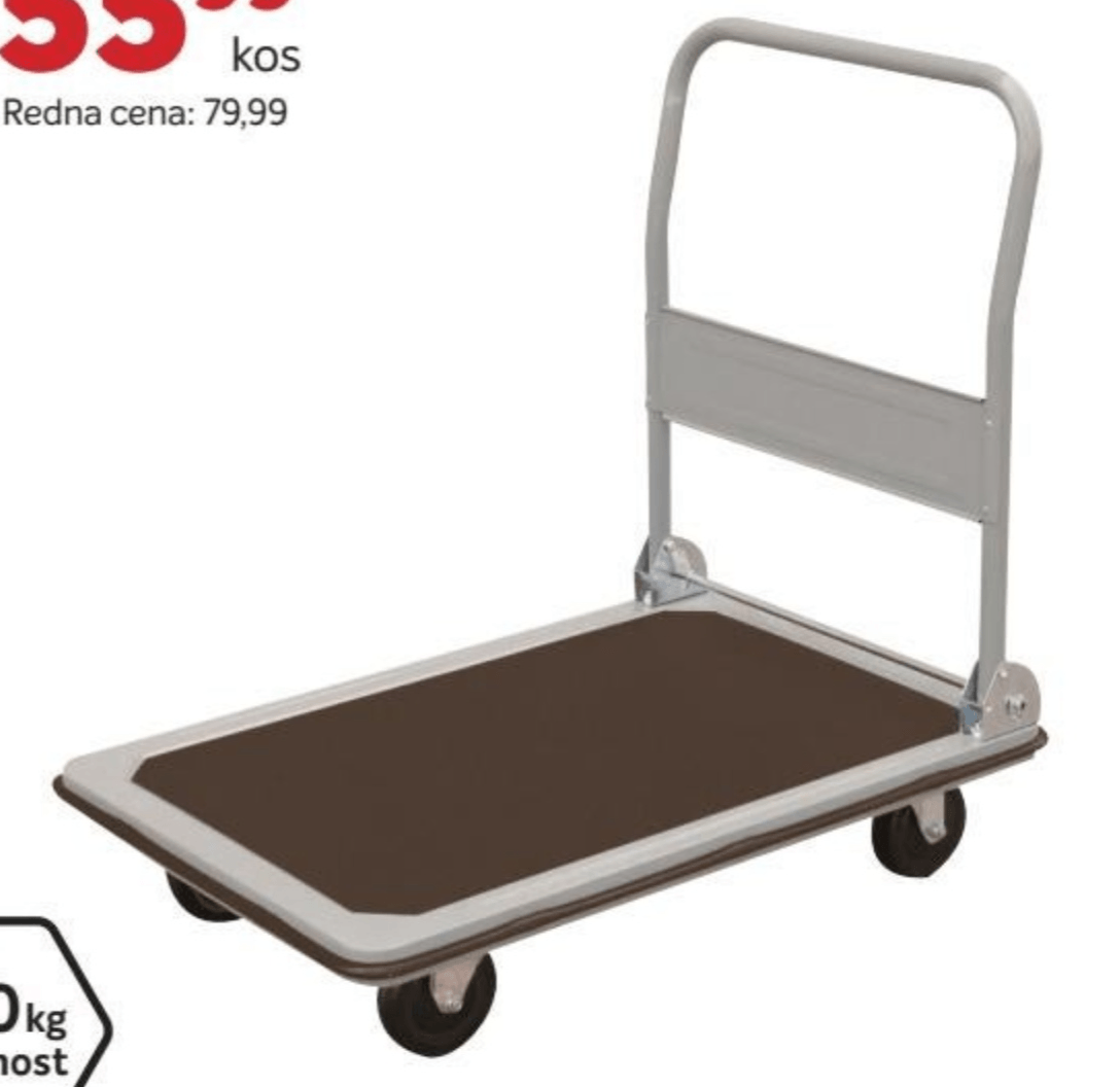 Ročni voziček Tactix - Akcija v trgovini Merkur