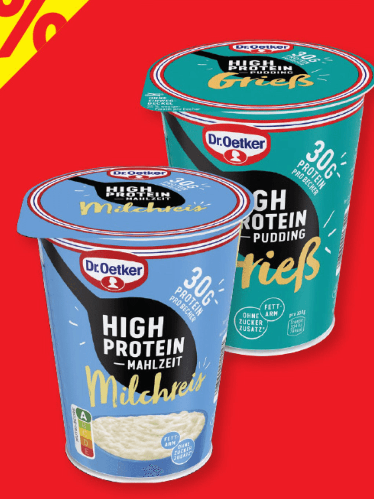 DR. OETKER Proteinski puding/gres/mlečni riž 400 g - Akcija v trgovini Lidl