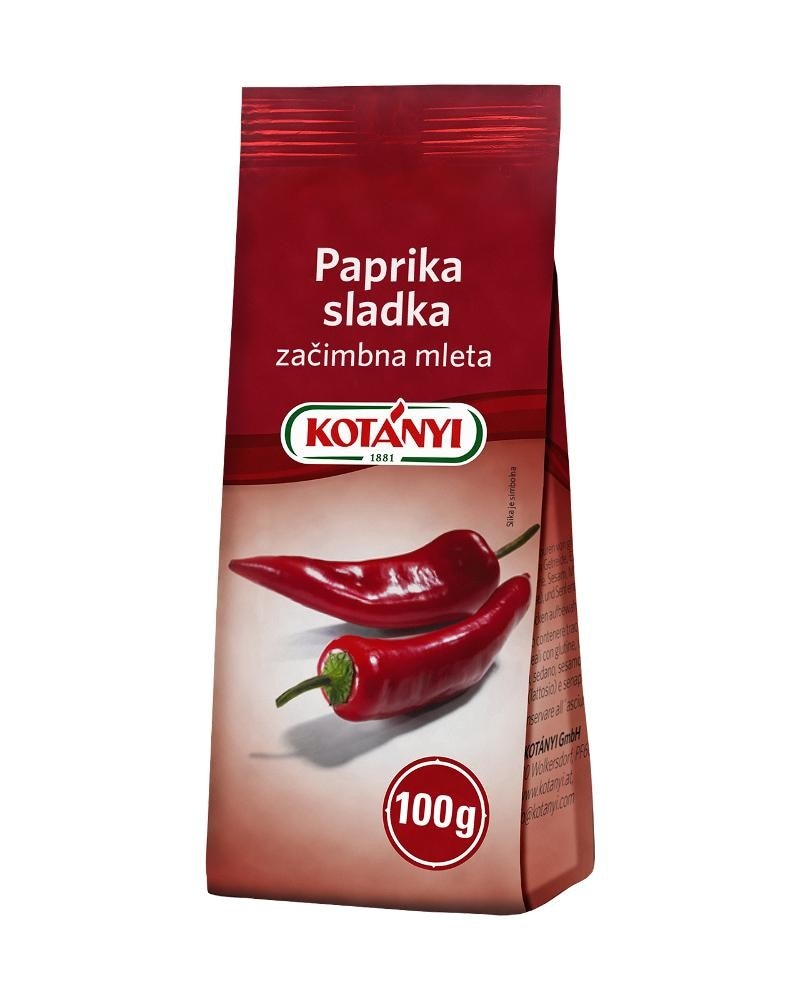 Kotányi mleta sladka paprika 25 ali 100 g Akcija v trgovini Tuš