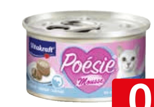 Hrana za mačke Poesie 85 g - Akcija v trgovini Jager