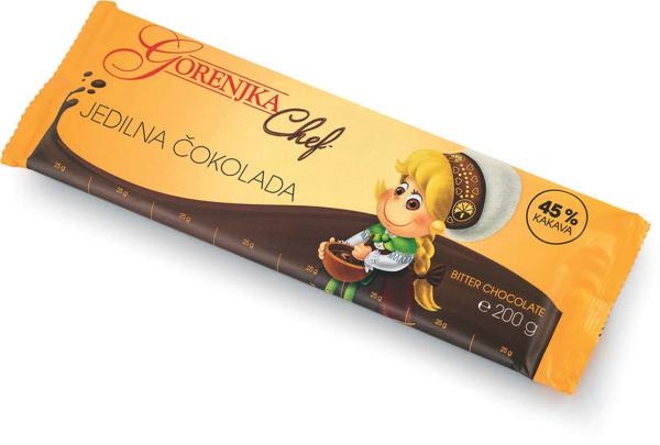 Jedilna čokolada Gorenjka 200 g - Akcija v trgovini Spar