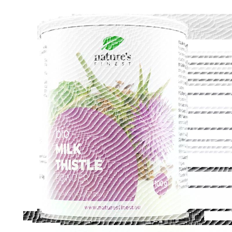 Bio Milk Thistle Powder Nature's finest 100 g - Akcija v trgovini Jager