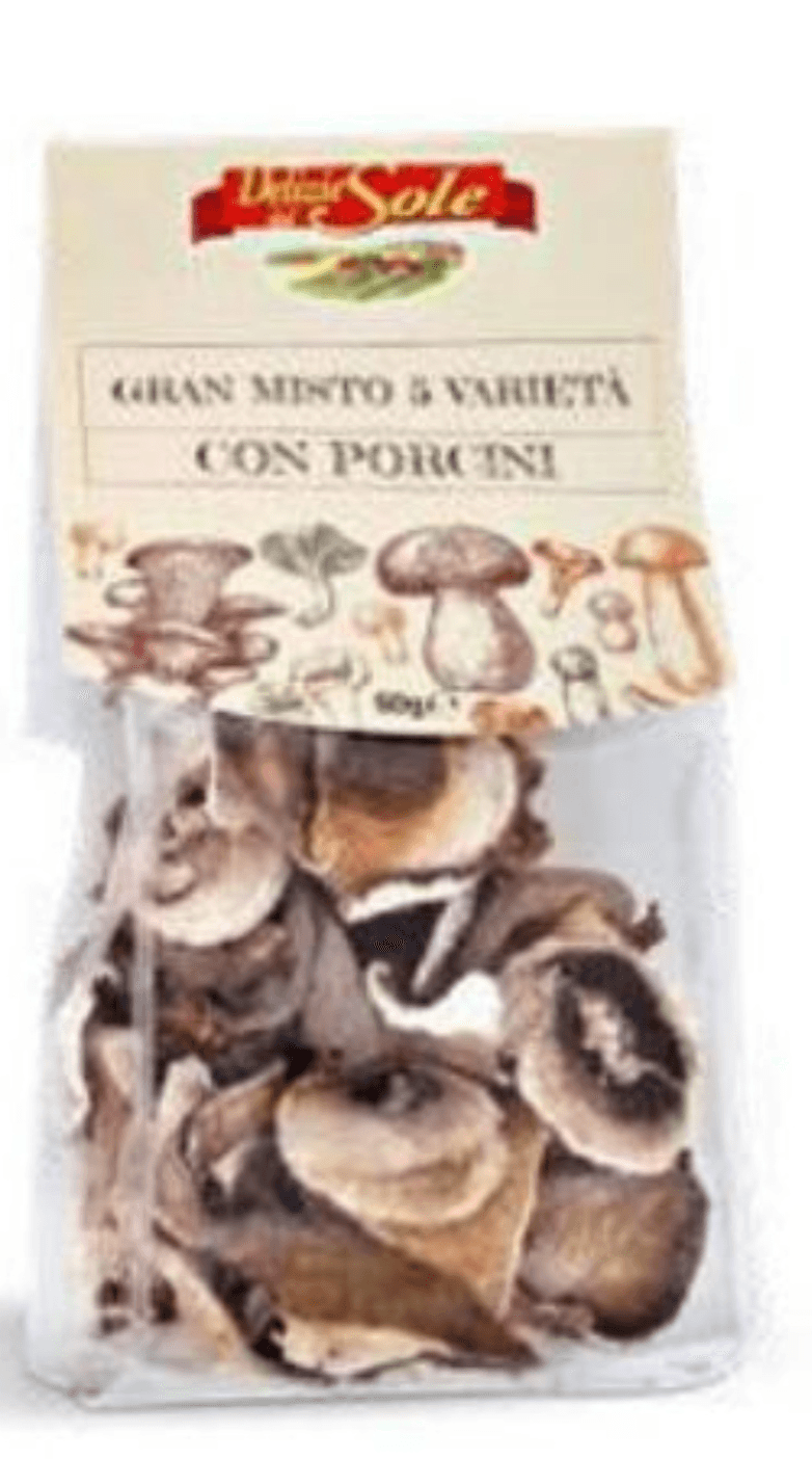 Delizie Sole Mešanica gob z jurčki 60 g - Akcija v trgovini Eurospin