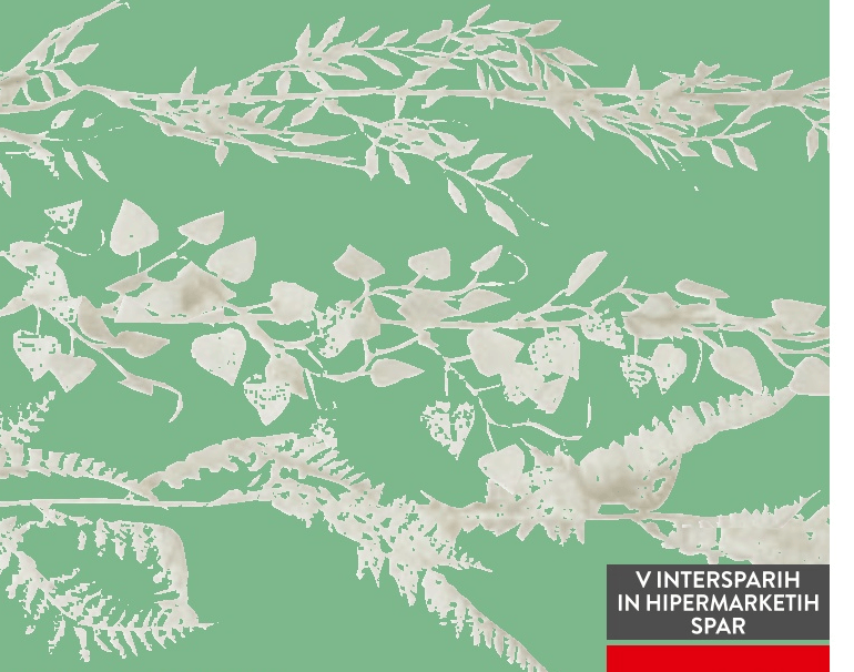 Bela okrasna girlanda dolžina 180 cm - Akcija v trgovini Spar