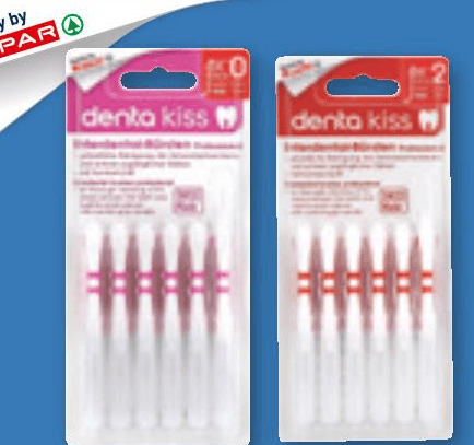 Medzobna ščetka Denta Kiss 6/1 - Akcija v trgovini Spar