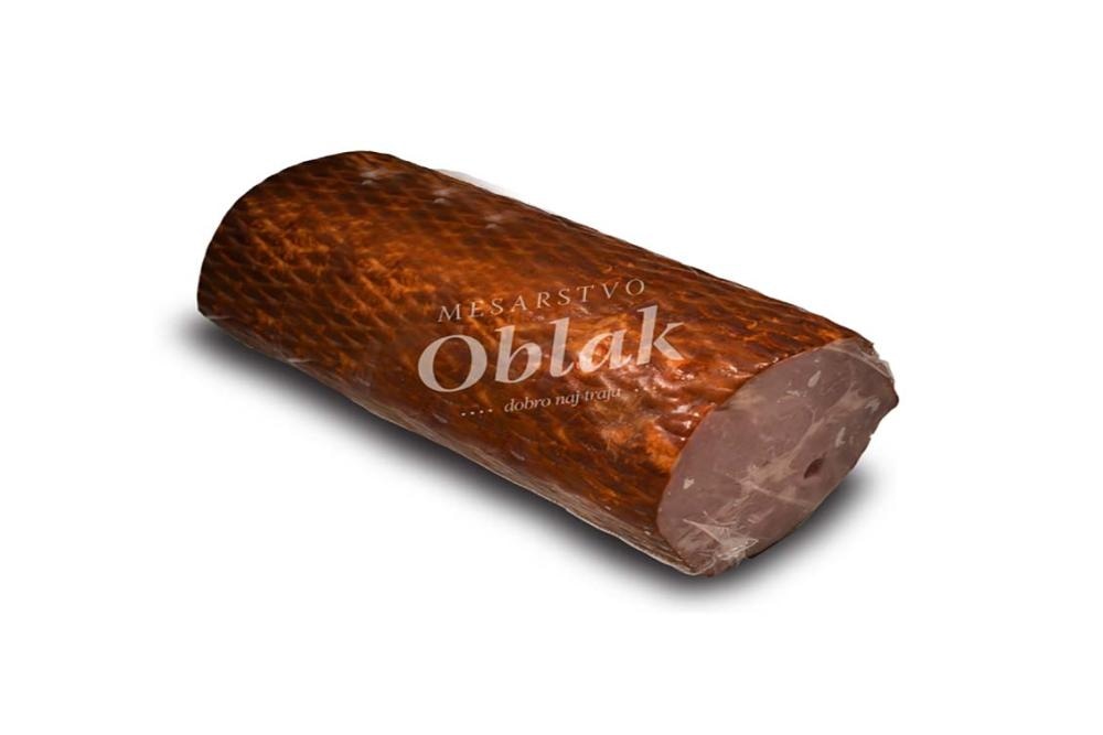 Prekajen svinjski vrat Mesarstvo Oblak - Akcija v trgovini E.Leclerc