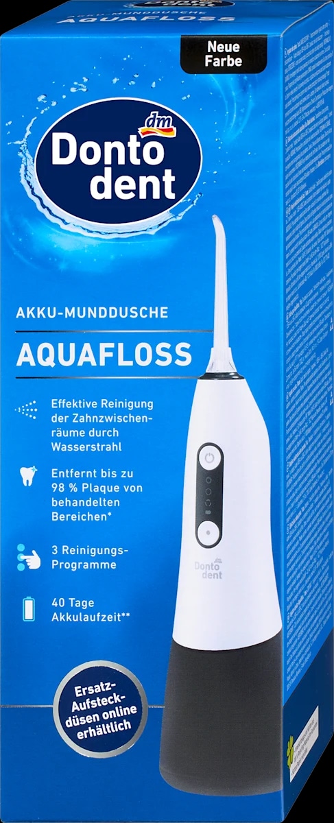Dontodent Aquafloss električna zobna prha 1 kos - Akcija v trgovini Dm