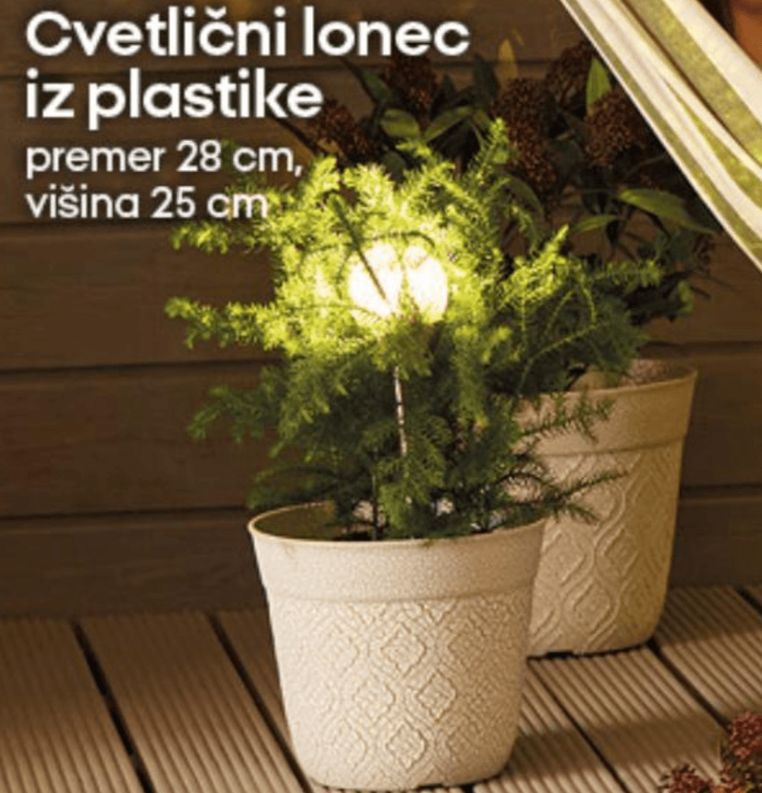 Cvetlični lonec - Akcija v trgovini Pepco