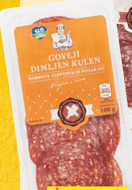Goveji Dimljen Kulen 100 g SLO - Akcija v trgovini Hofer