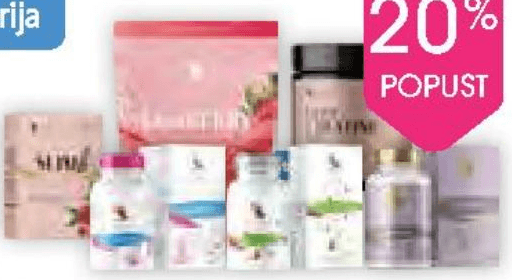 Carnium Botanicals prehranska dopolnila Akcija v trgovini Tuš