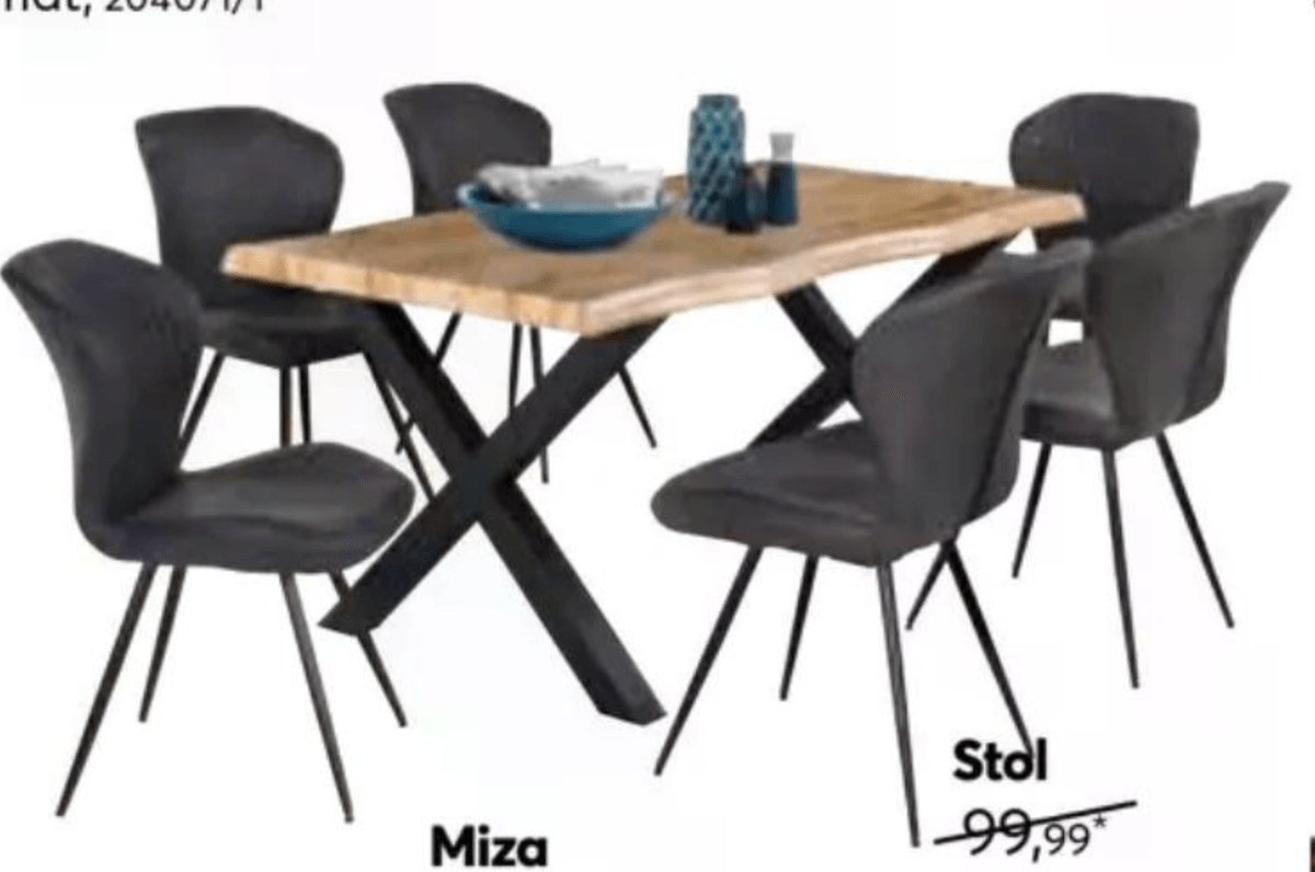 Miza TREND factory - Akcija v trgovini Dipo