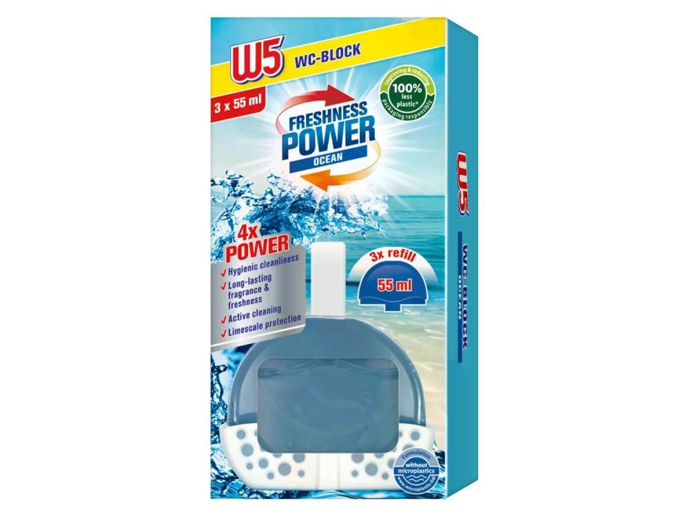 W5 Obešanka za WC školjko Blue Lagoon 3 kosi - Akcija u trgovini Lidl