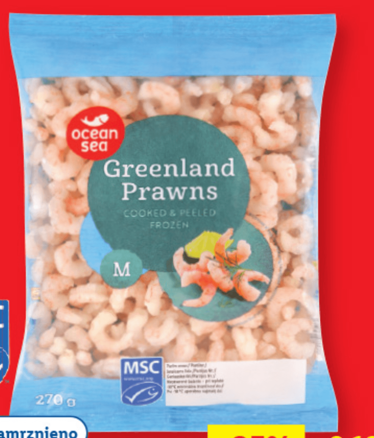 Ocean Sea Kozice 270 g - Akcija v trgovini Lidl