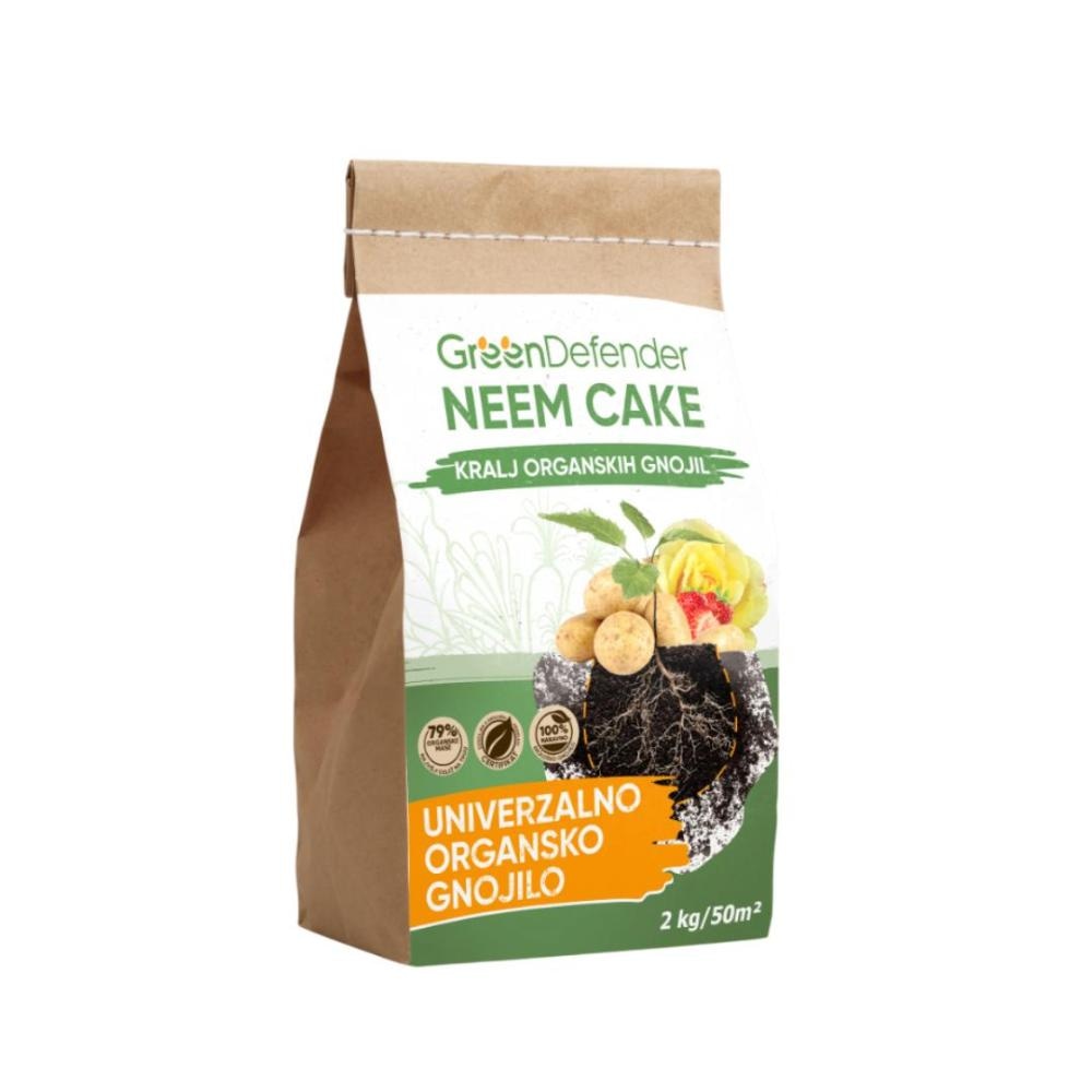 Organsko gnojilo Green Defender Neem Cake 4 kg - Akcija v trgovini Merkur