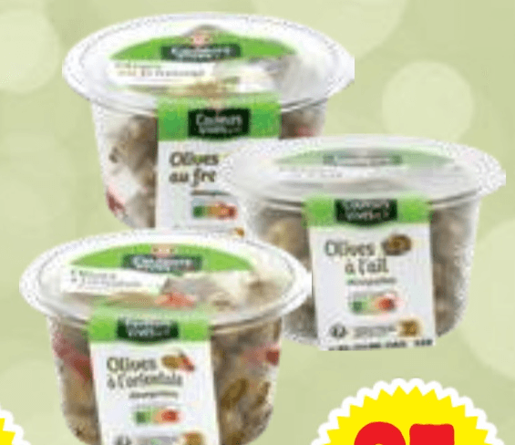 Olive 150 g - Akcija v trgovini E.Leclerc