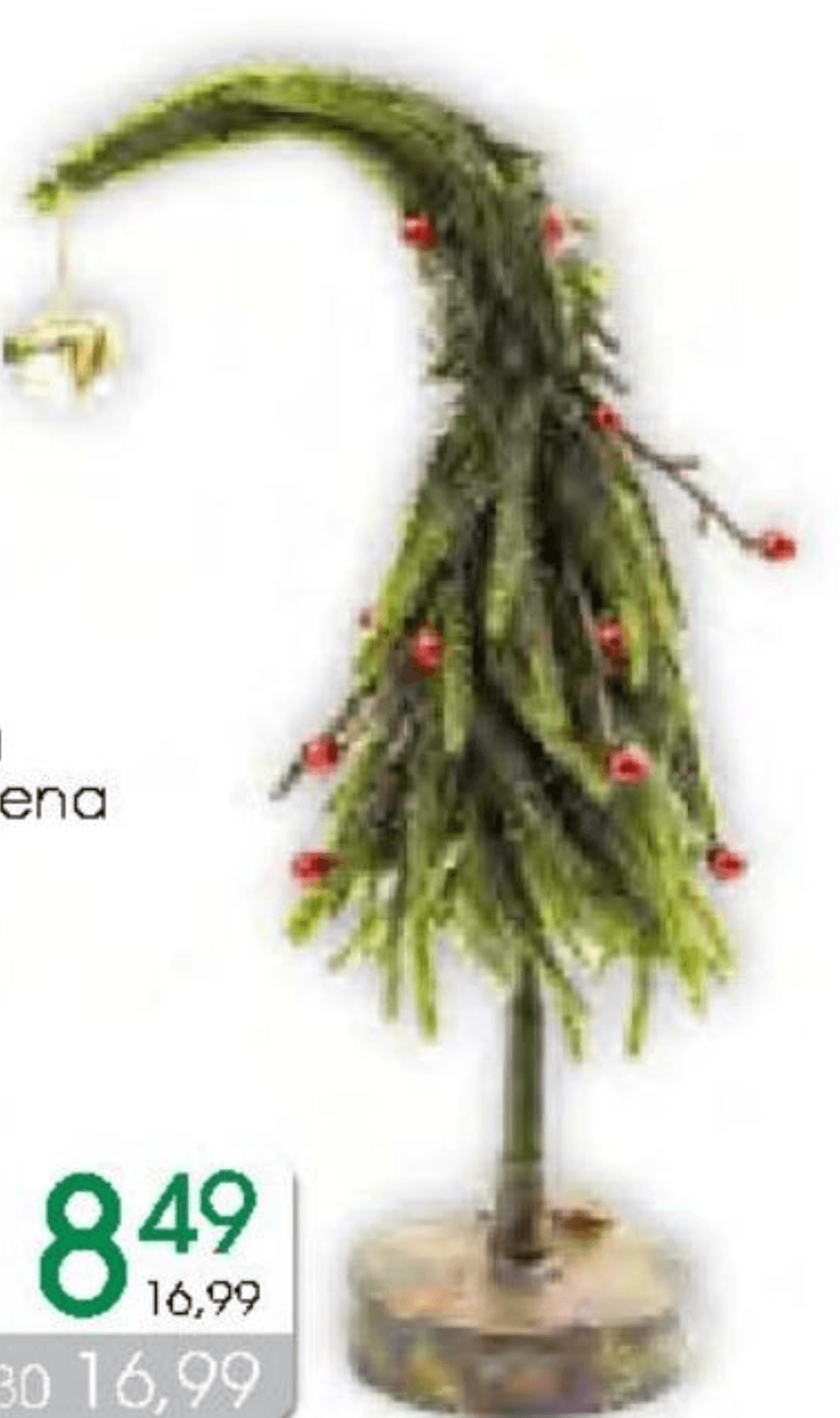 Vivi Umetna smrečica - Akcija v trgovini Tuš