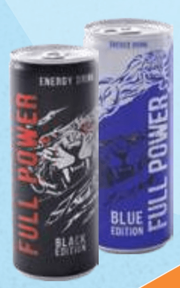 Energijska pijača Full Power 0,25 l - Akcija v trgovini E.Leclerc