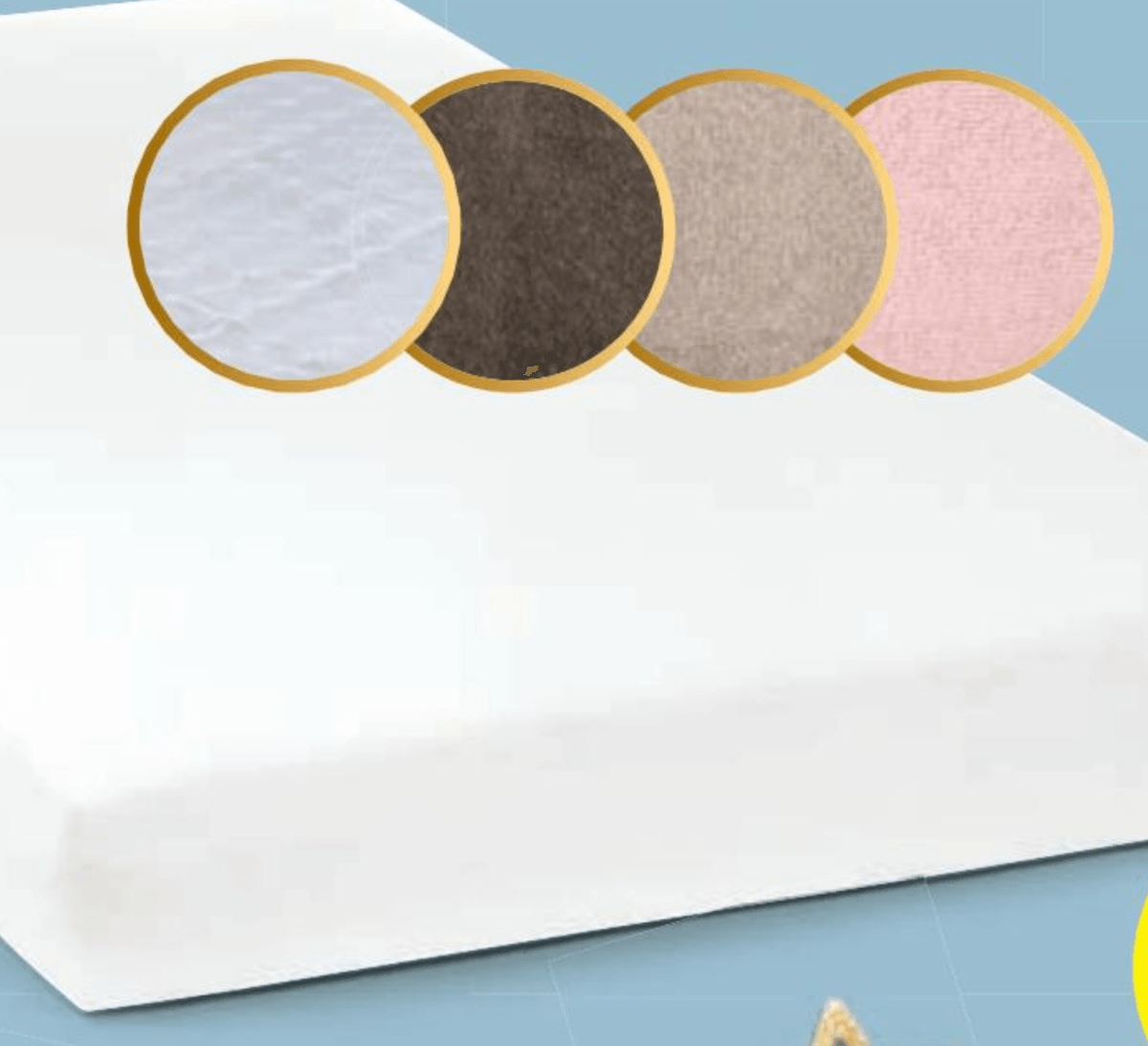 Napenjalna rjuha iz frotirja NOVITESSE - Akcija v trgovini Hofer