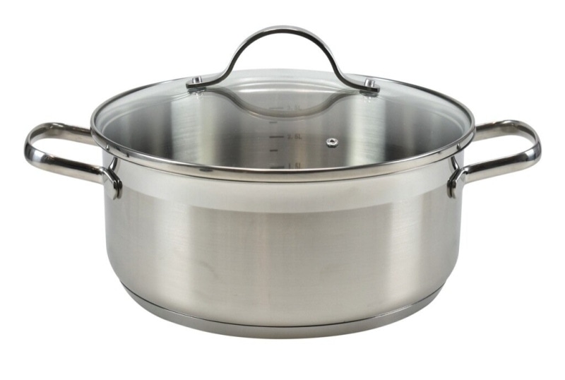 Lonec s pokrovom vel.: 24 x 10 cm, 4,5 l - Akcija v trgovini Mercator