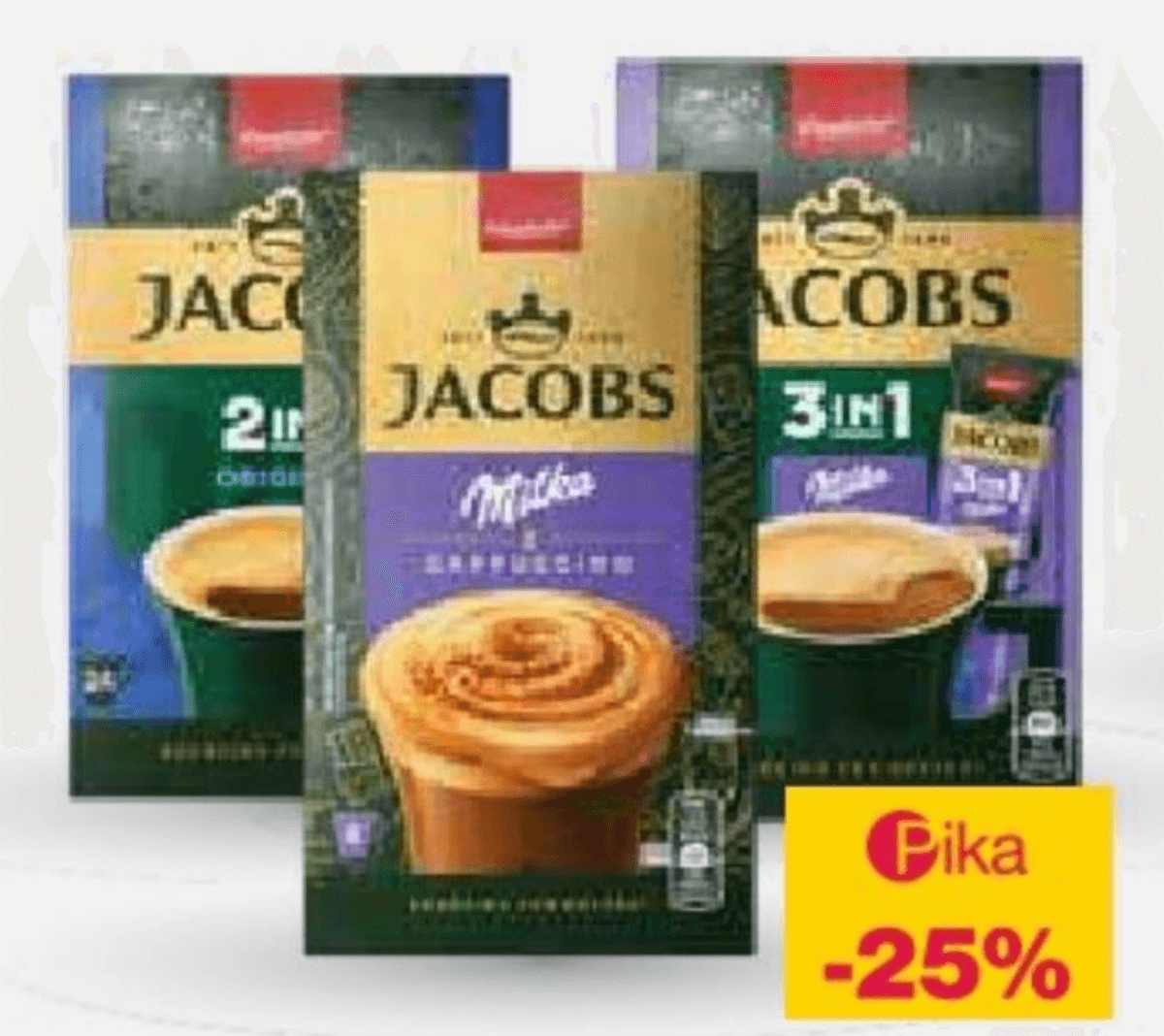 Kava Jacobs - Akcija v trgovini Mercator