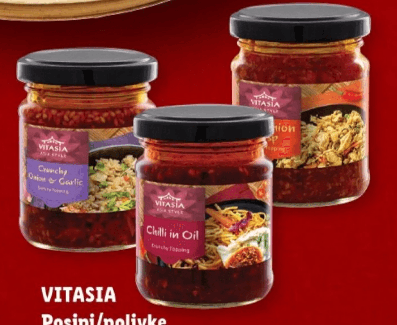 VITASIA Posipi/polivke na azijski način 110 g - Akcija v trgovini Lidl