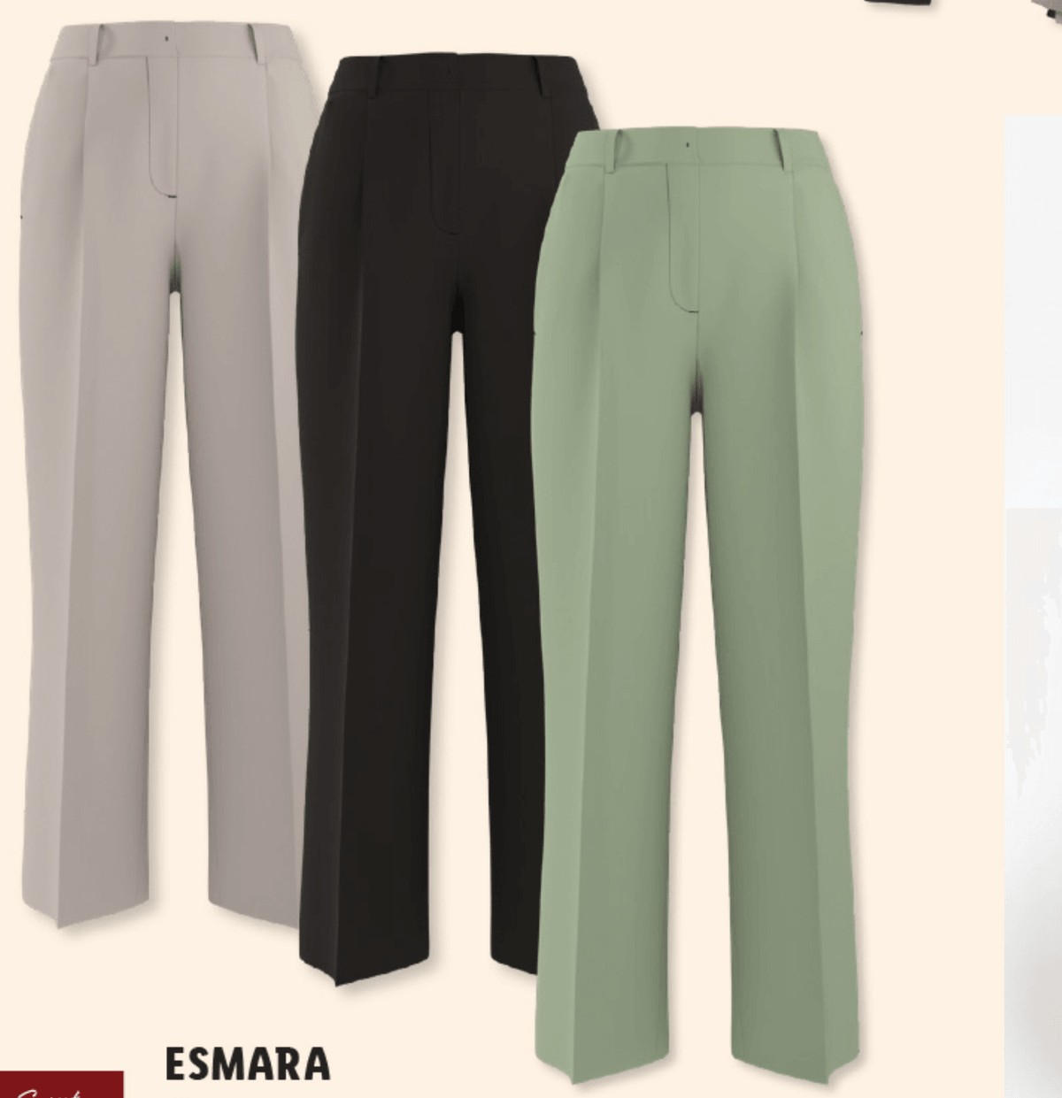 Ženske hlače esmara - Akcija v trgovini Lidl