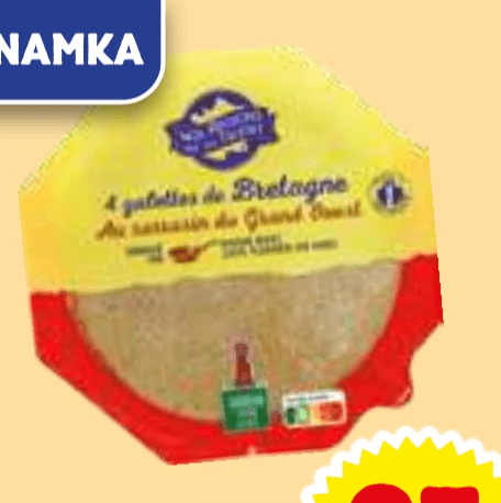 Ajdove palačinke Nos Régions ont du Talent 230 g - Akcija v trgovini E.Leclerc