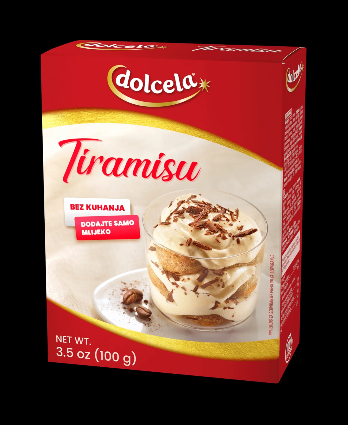 Zmes za pripravo Tiramisuja 100 g Dolcela - Akcija v trgovini E.Leclerc