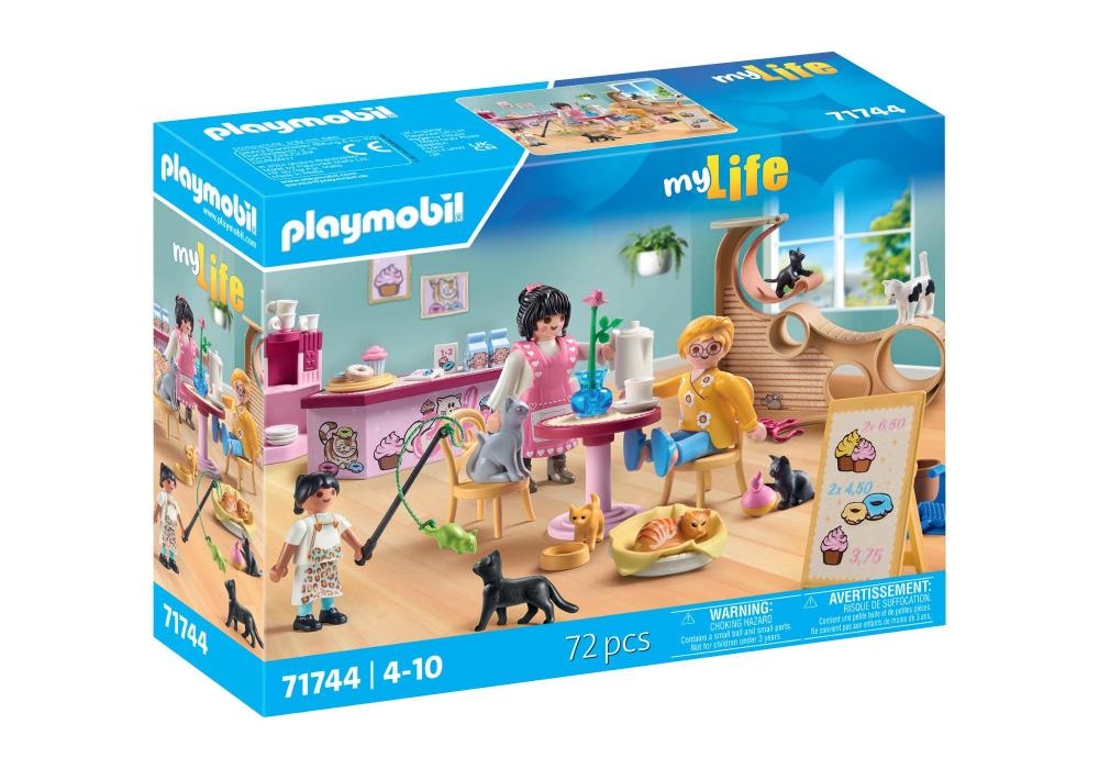 Playmobil Mačja kavarna - Akcija v trgovini Mueller