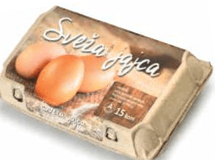Sveža jajca 15/1 - Akcija v trgovini Tuš
