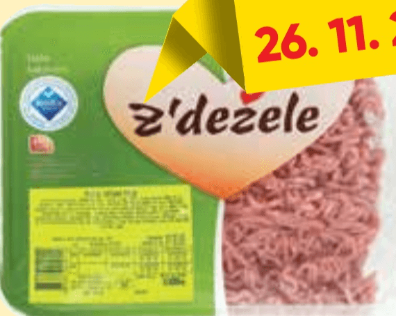 Mleto mešano meso 500 g Z'dežele - Akcija v trgovini Tuš