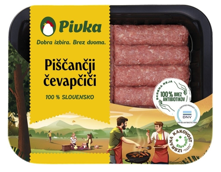 Piščančji čevapčiči IK 400 g Pivka - Akcija v trgovini Spar