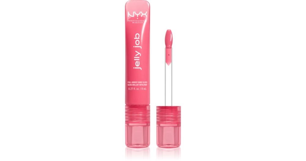NYX PROFESSIONAL MAKEUP Jelly Job glos za ustnice 8 mL - Akcija v trgovini Dm
