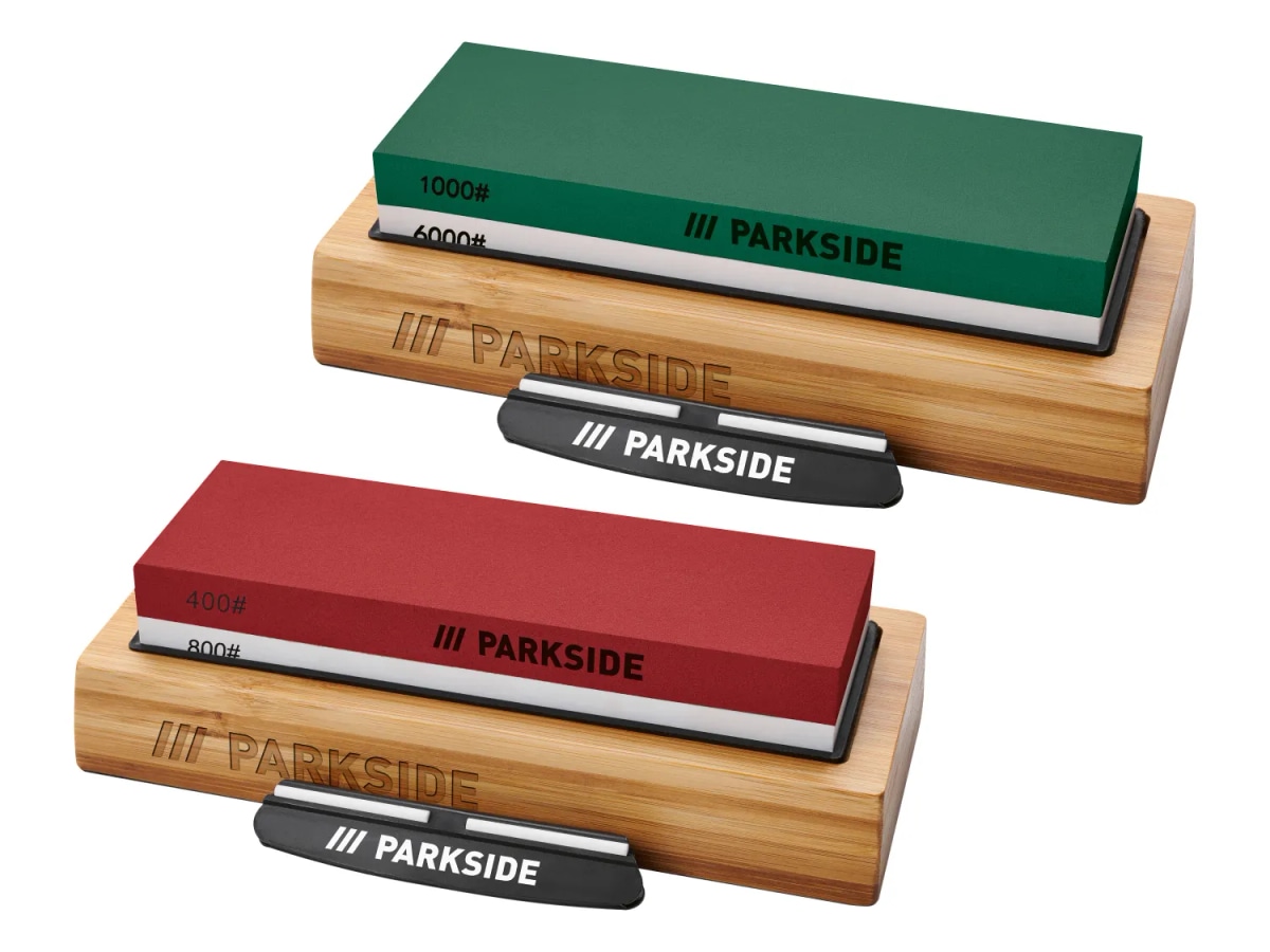 Parkside brusni kamen 2 v 1 Akcija v trgovini Lidl