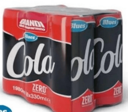 Pijača Cola 6 x 330 ml Grandi - Akcija v trgovini Eurospin