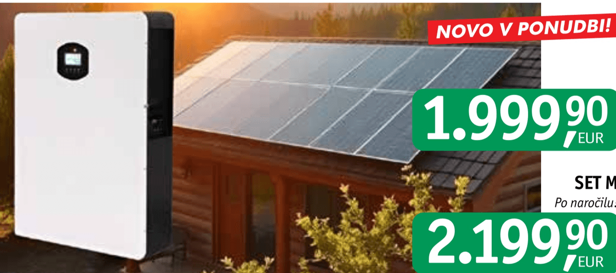 Solarna elektrarna Mura - SET M - Akcija v trgovini Jager