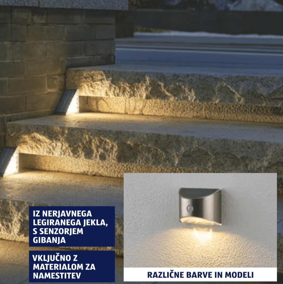 Casalux Solarna vrtna svetilka 2 kosa - Akcija v trgovini Hofer