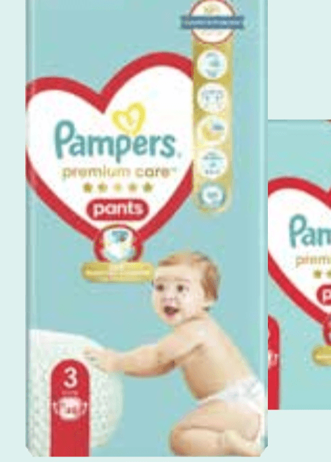Hlačne plenice Pampers - Akcija v trgovini Tuš