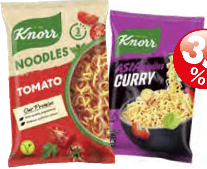 Knorr Instant testenine 61 g ali 70 g - Akcija u trgovini Jager