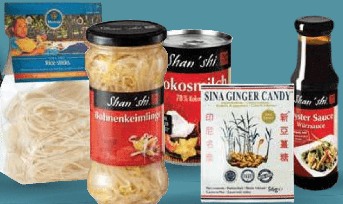 Izbrani izdelki Mei Asia, Shan Shi ali Sindu Mei Asia, Shan Shi, Sindu - Akcija v trgovini Mercator