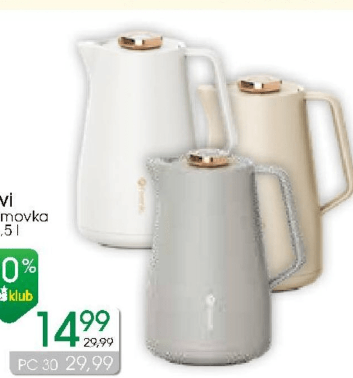 Vivi Termovka - Akcija v trgovini Tuš