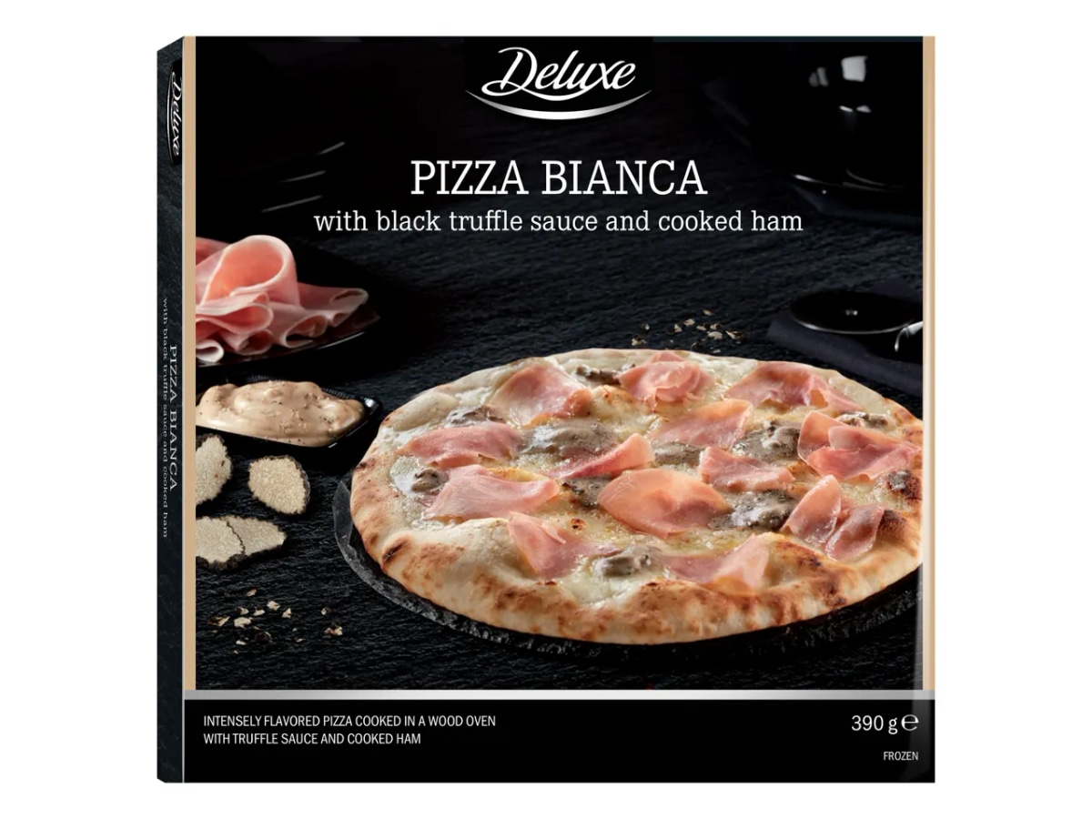 Deluxe Pica z omako iz črnih tartufov in kuhanim pršutom 390 g - Akcija v trgovini Lidl