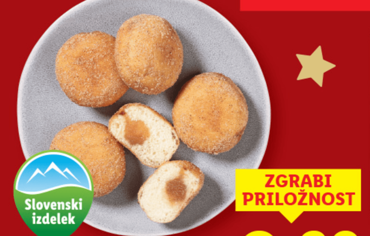 Mini krof jabolko cimet 25 g - Akcija v trgovini Lidl